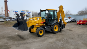 Экскаватор-погрузчик LiuGong CLG 777A разноколесный